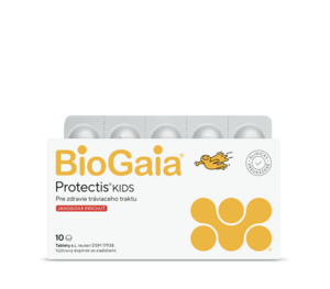BioGaia® Protectis® tablety s jahodovou príchuťou